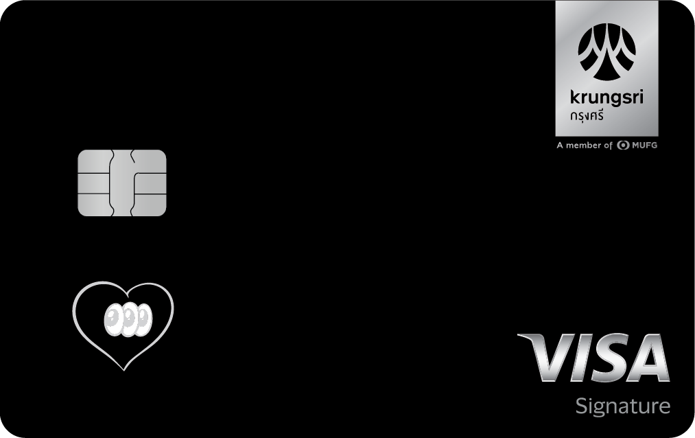 บัตรเครดิต กรุงศรี ซิกเนเจอร์
